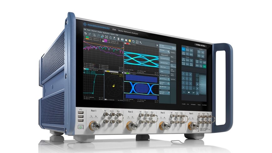 Rohde & Schwarz introduces new R&S ZNA vector network analyzers with up to 67 GHz frequency range